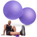 Массажный мяч  Hop-Sport HS-S063DMB 63 мм violet - фото №2